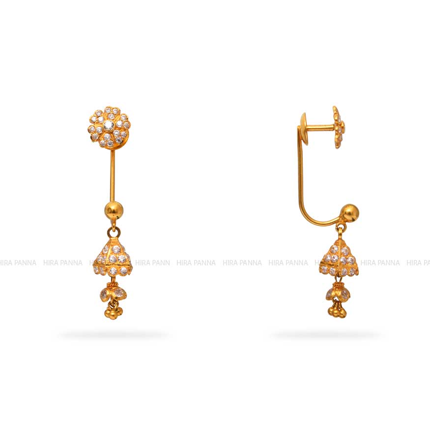 Gold Hanging Earrings