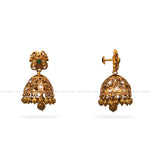 Load image into Gallery viewer, Uncut Jhumka Earrings