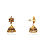 Load image into Gallery viewer, Kundan Jhumka Earrings