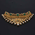 Load image into Gallery viewer, Antique Emerald Choker