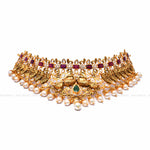 Load image into Gallery viewer, Antique Ruby Choker