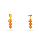 Load image into Gallery viewer, Gold 2 in 1 Jhumka Earrings