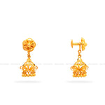 Load image into Gallery viewer, Gold 2 in 1 Jhumka Earrings
